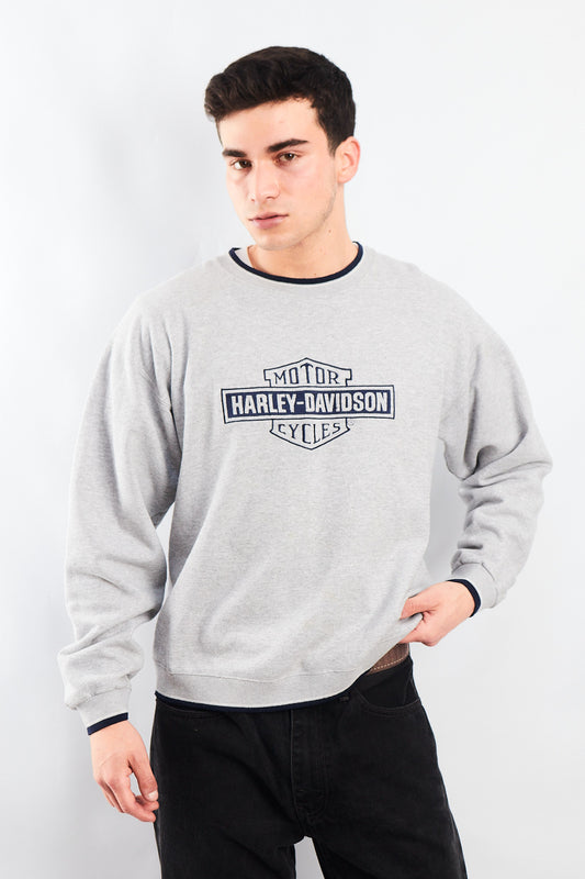 Vintage Harley Davidson Cotton Crewneck (M/L)