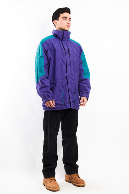 1990 Vintage Columbia Radial Sleeve Retro Parka (L)