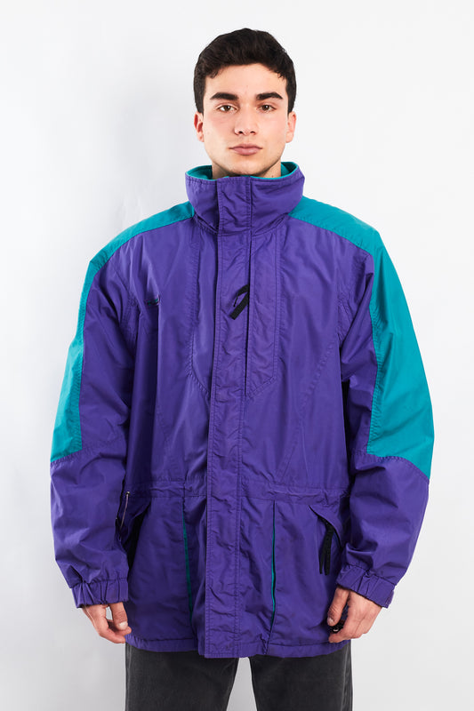 1990 Vintage Columbia Radial Sleeve Retro Parka (L)
