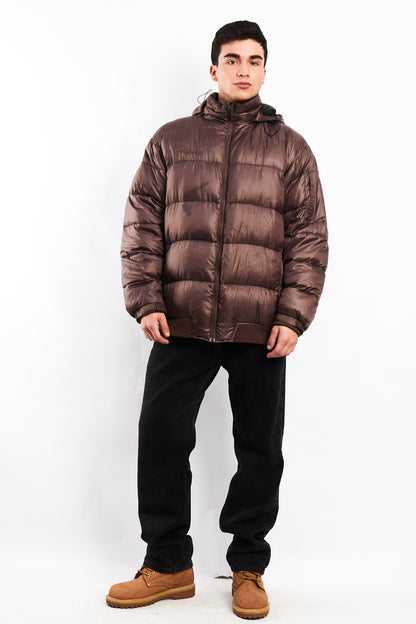 2000 Columbia Impermeable Down Chocolate Puffer Jacket (L)