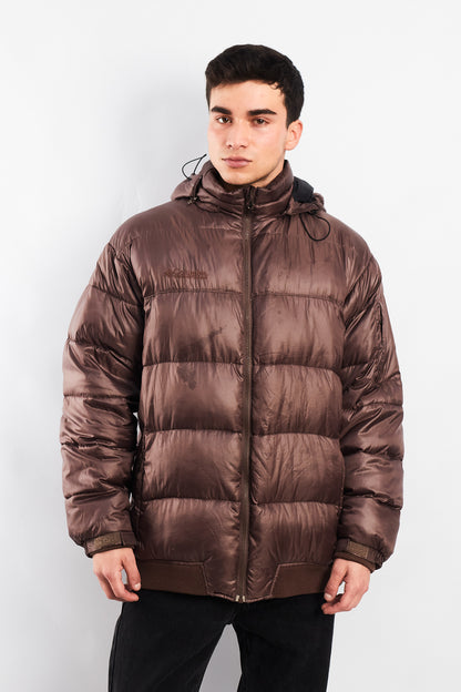 2000 Columbia Impermeable Down Chocolate Puffer Jacket (L)
