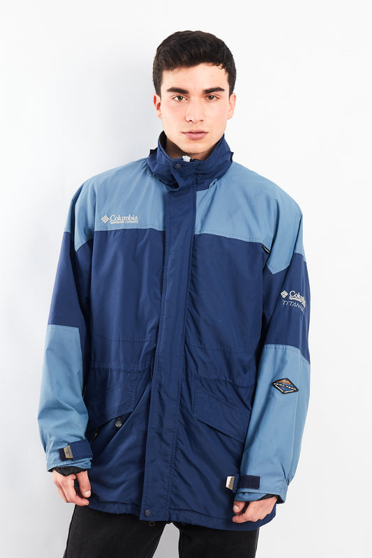 2000 Columbia Titanium Omnitech Outdoor Jacket (L/XL)