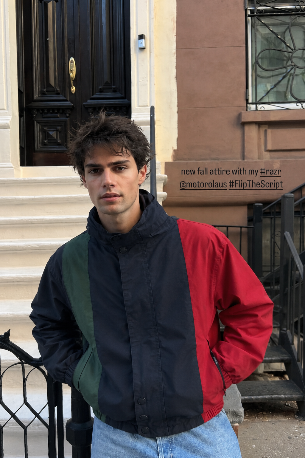 1990 Vintage Nautica Reversible Colorblock / Polar Jacket (M/L)