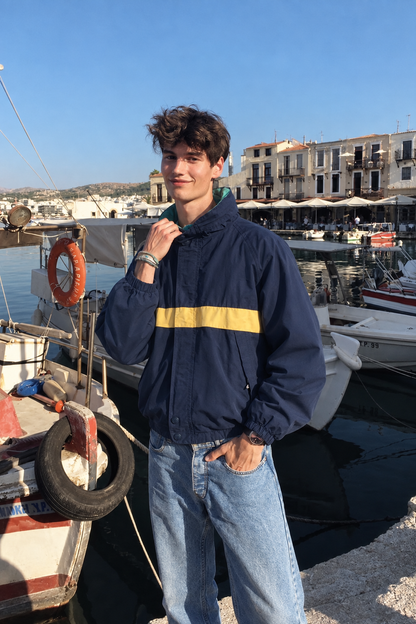 1990 Vintage Nautica Sport Reversible Colorblock Jacket (L/XL)