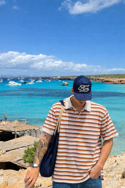 2000 GAP Striped Polo Shirt (L/XL)