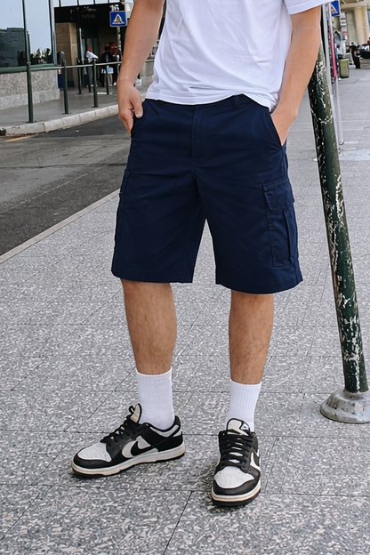 2000 Dickies Navy Cargo Work Short (34)