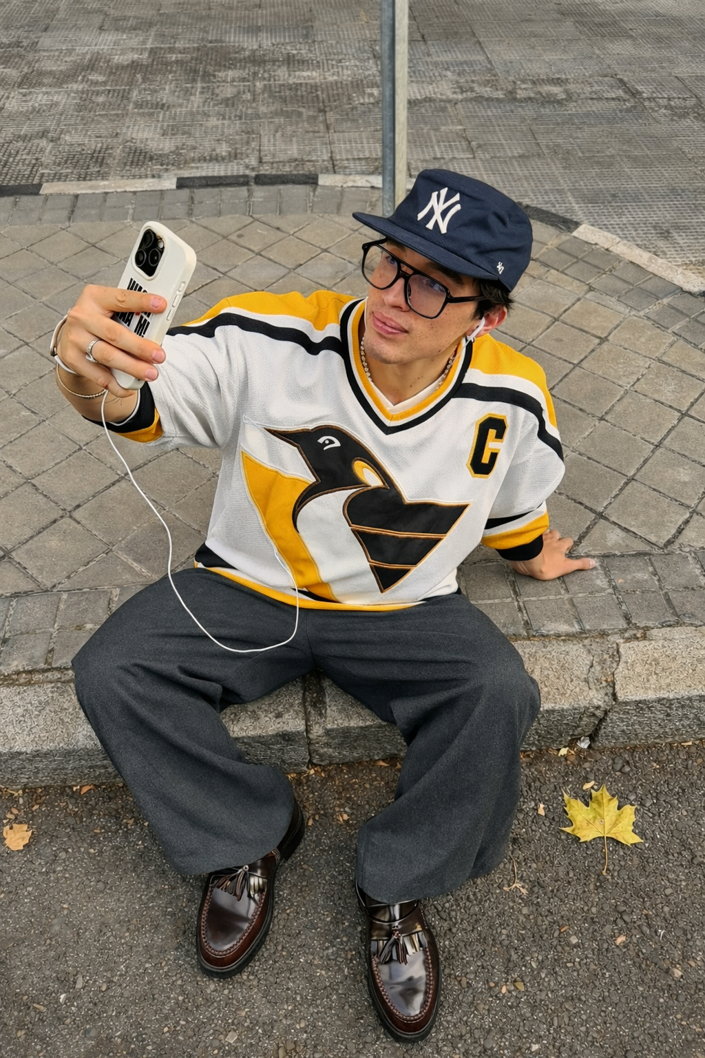 1990 Starter x NHL Pittsburgh Penguins Hockey Jersey (S)