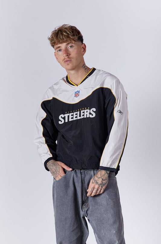2000"s Reebok x NFL Pittsburgh Steelers Sweatshirt (S/M)