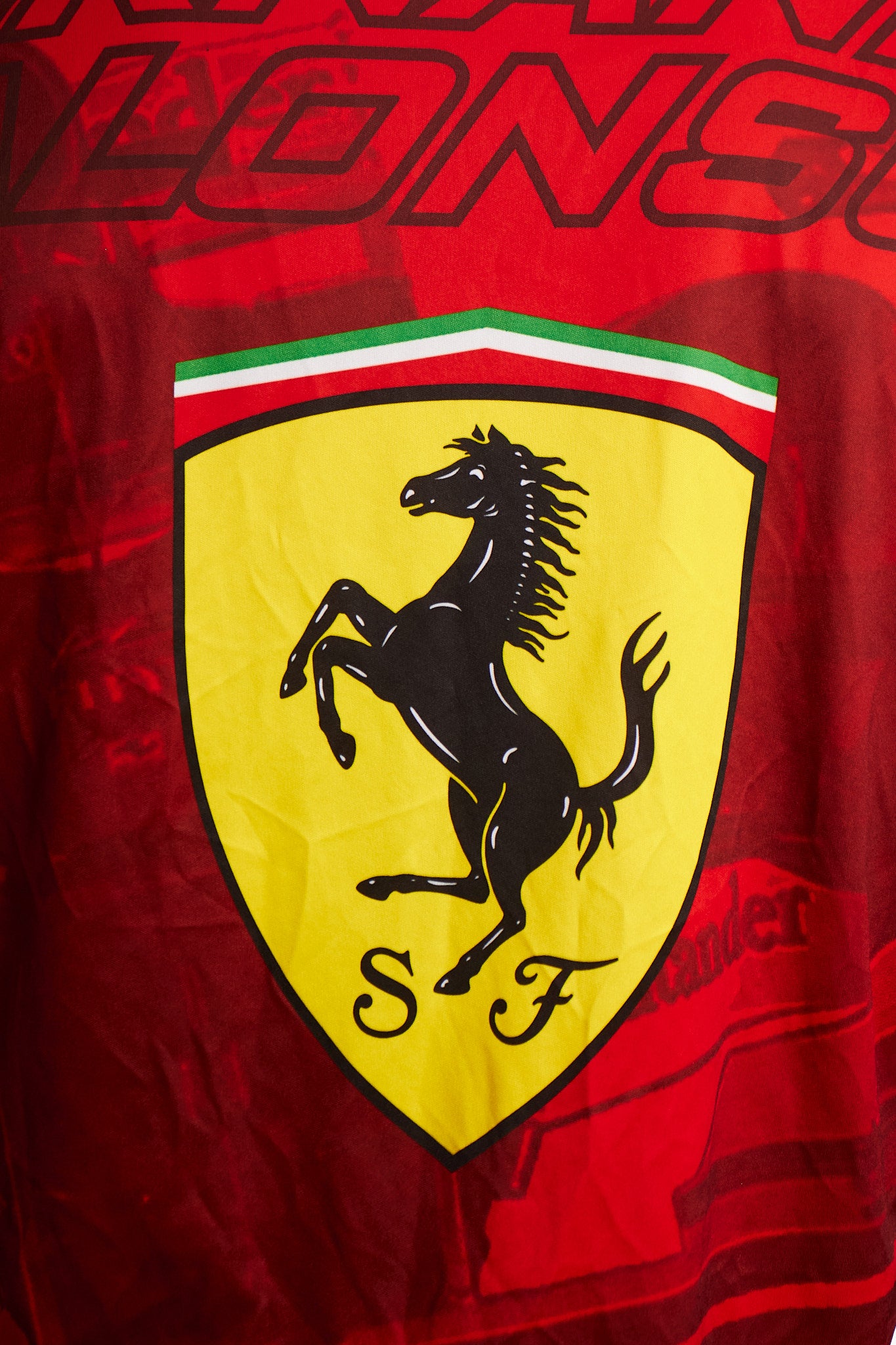 F1 Ferrari Oficial Fernando Alonso AOP Tee (M)