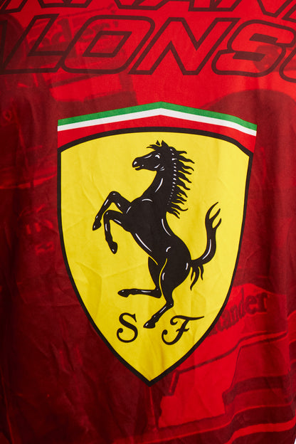 F1 Ferrari Oficial Fernando Alonso AOP Tee (M)