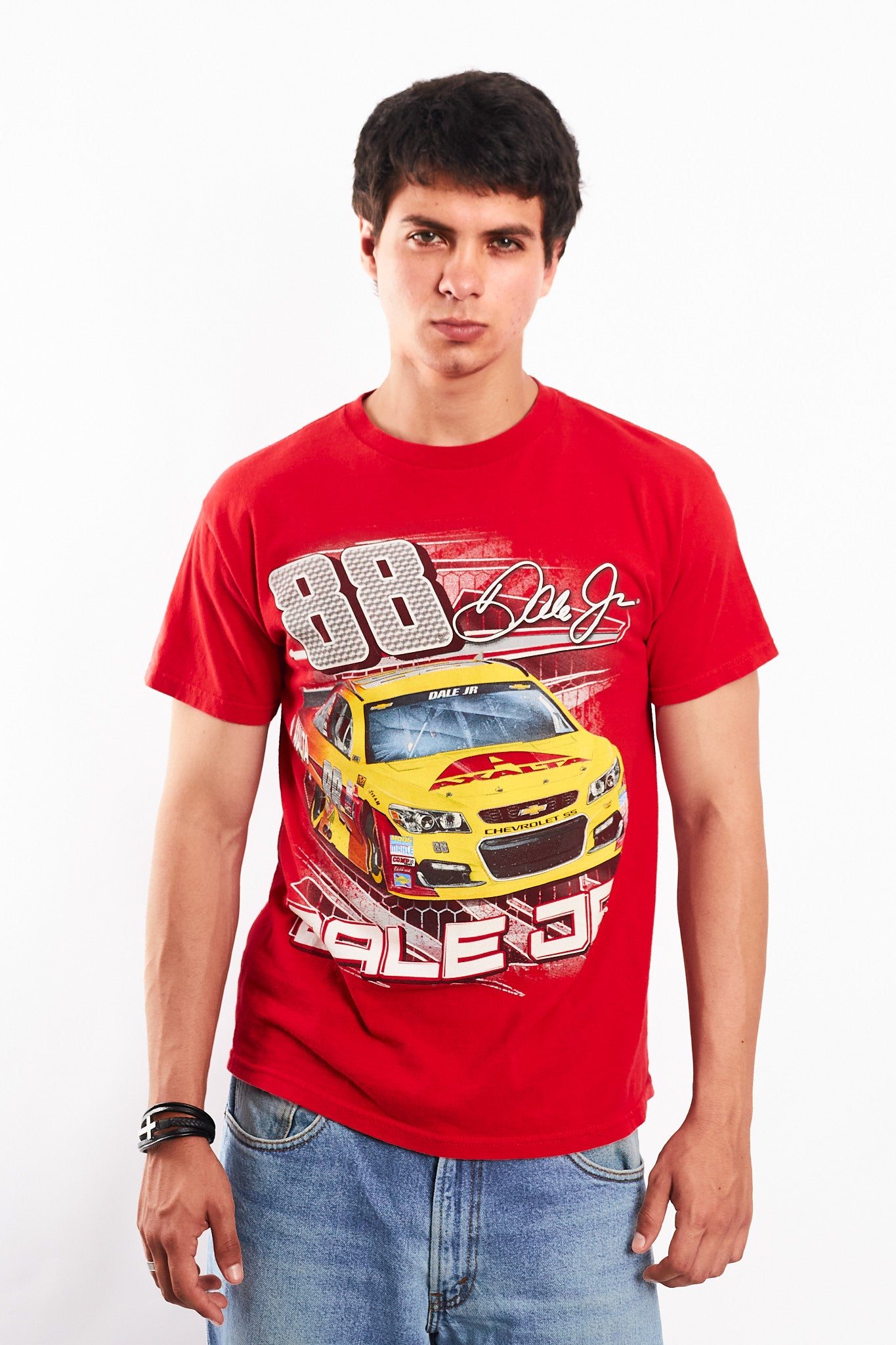 Vintage Nascar Chevrolet Dale Jr Tee (S/M)