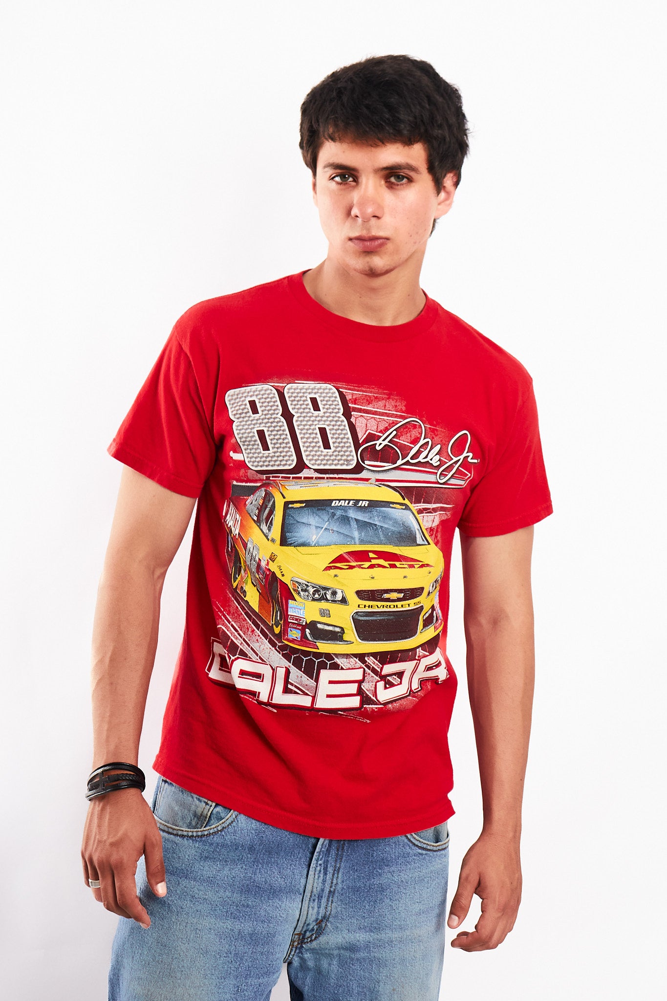 Vintage Nascar Chevrolet Dale Jr Tee (S/M)