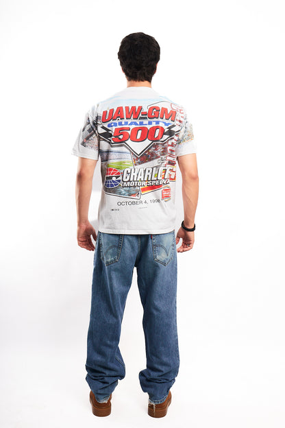 1998 Vintage Nascar Chevrolet Montecalo Speedway AOP Tee (M)