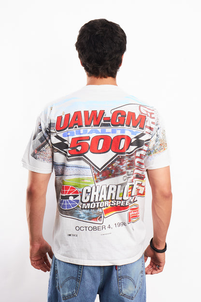 1998 Vintage Nascar Chevrolet Montecalo Speedway AOP Tee (M)