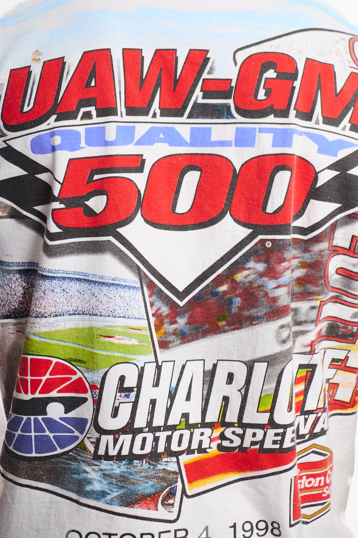 1998 Vintage Nascar Chevrolet Montecalo Speedway AOP Tee (M)