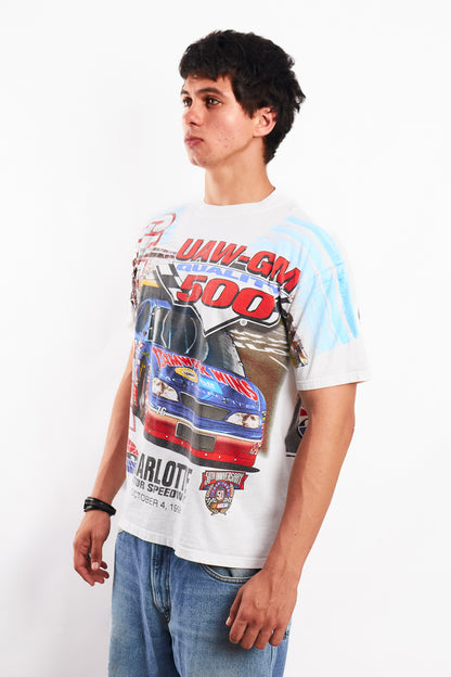 1998 Vintage Nascar Chevrolet Montecalo Speedway AOP Tee (M)
