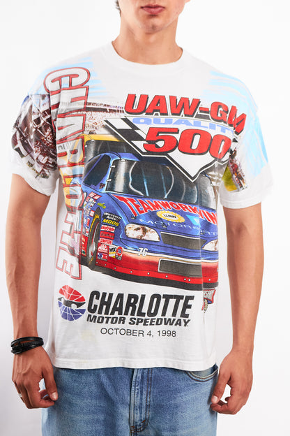 1998 Vintage Nascar Chevrolet Montecalo Speedway AOP Tee (M)