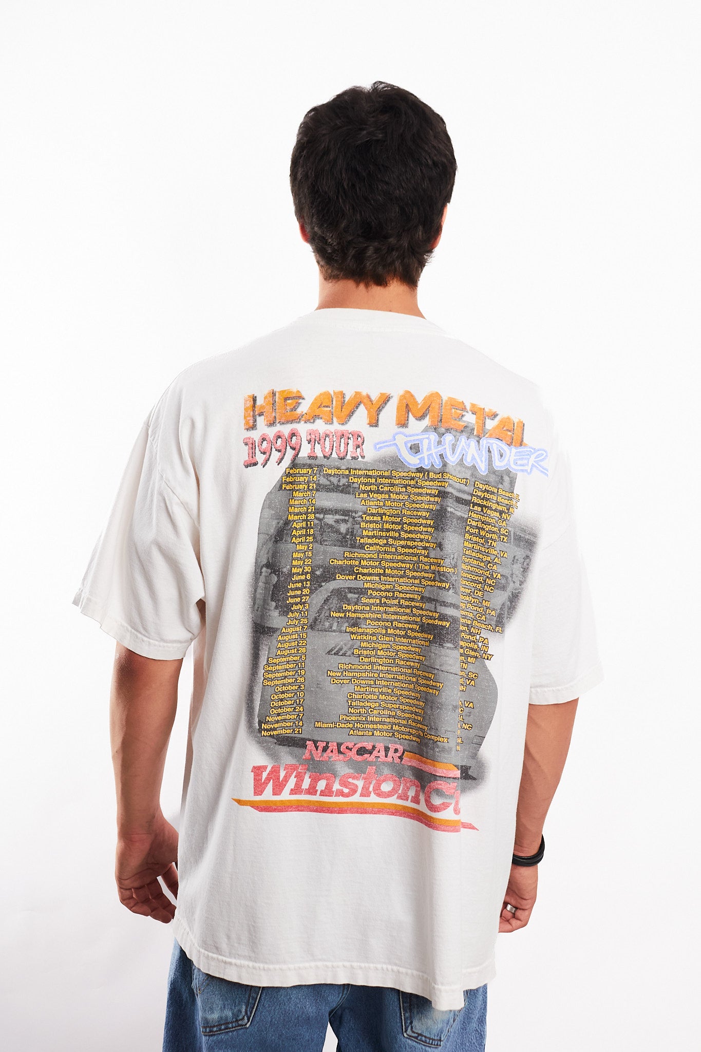 1998 Vintage Nascar Winston Cup Tour Tee (M/L)