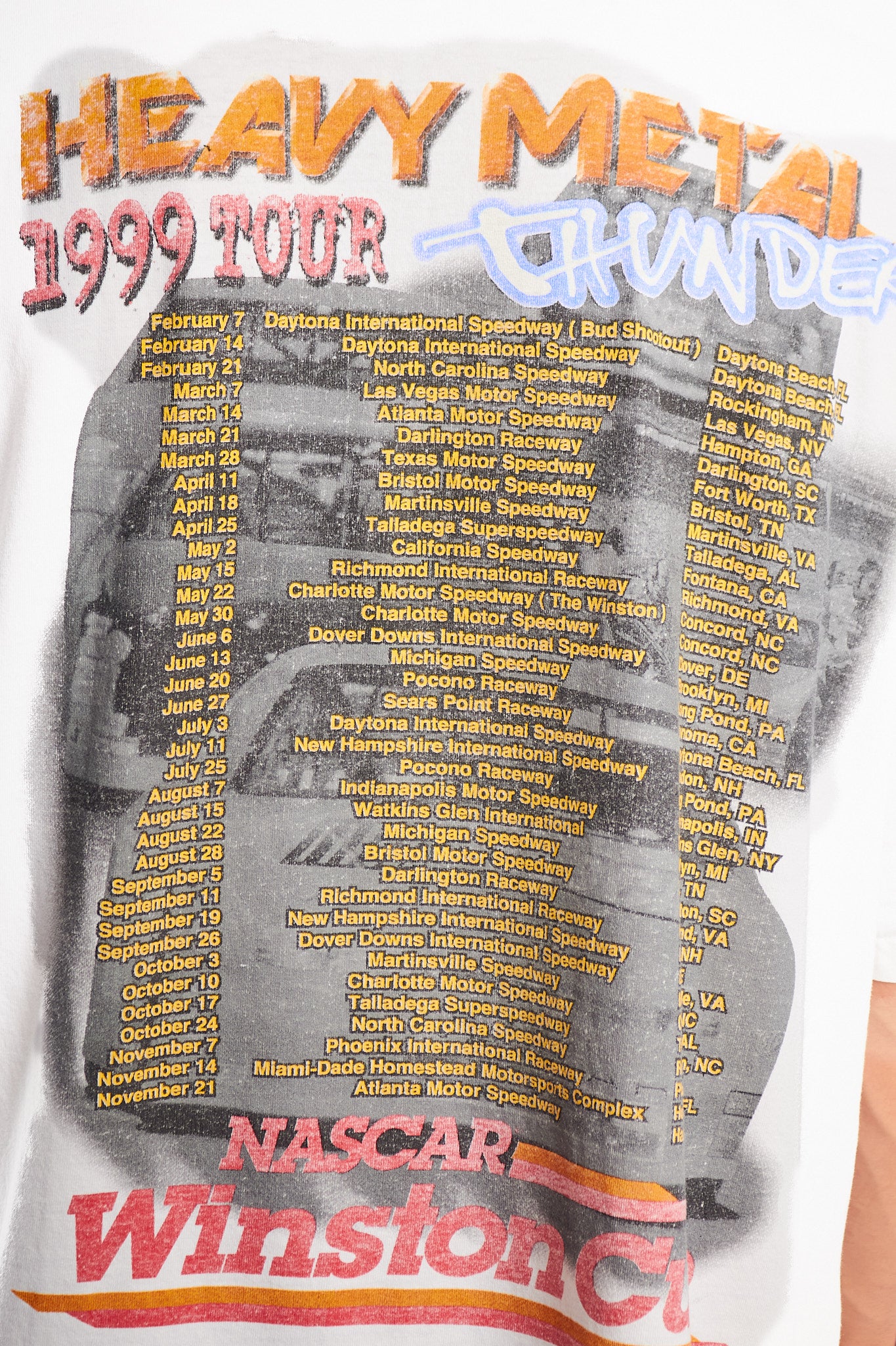 1998 Vintage Nascar Winston Cup Tour Tee (M/L)