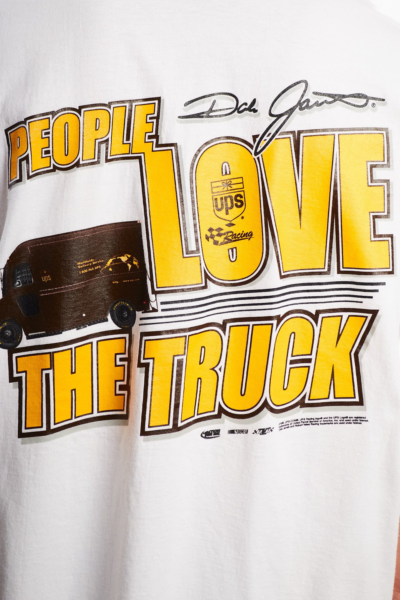 2000 Vintage Nascar Ford UPS Dale Jarret Tee (L/XL)