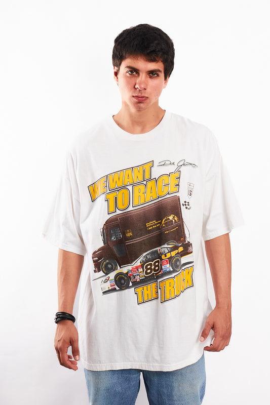 2000 Vintage Nascar Ford UPS Dale Jarret Tee (L/XL)