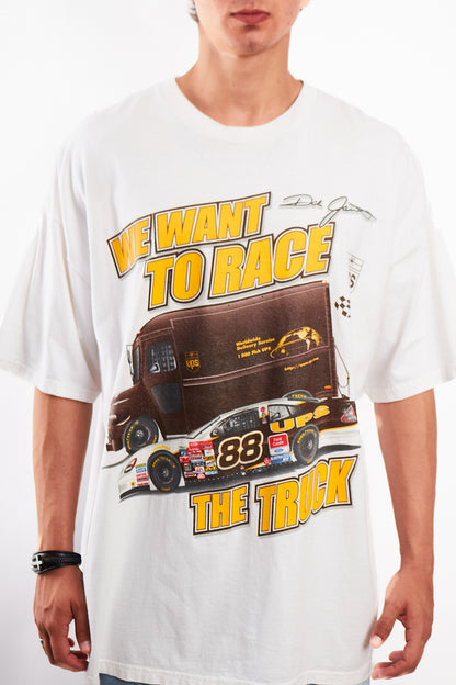 2000 Vintage Nascar Ford UPS Dale Jarret Tee (L/XL)