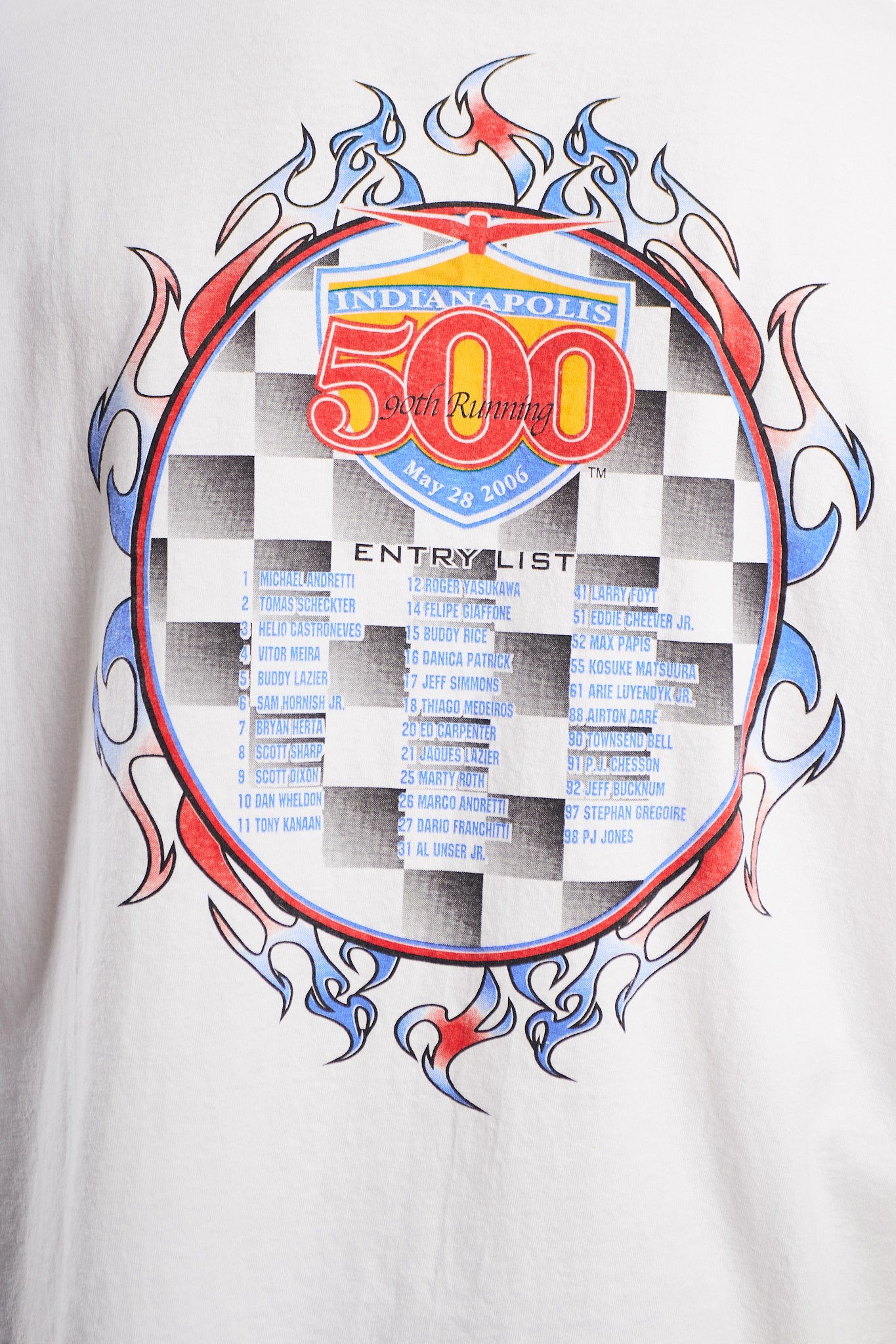 2006 Vintage Nascar Indianapolis 500 Tee (XL)