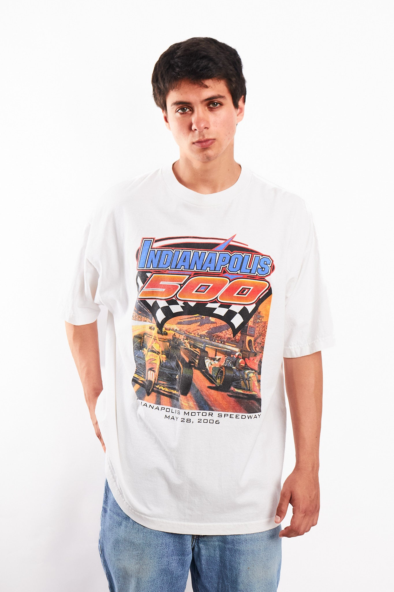 2006 Vintage Nascar Indianapolis 500 Tee (XL)