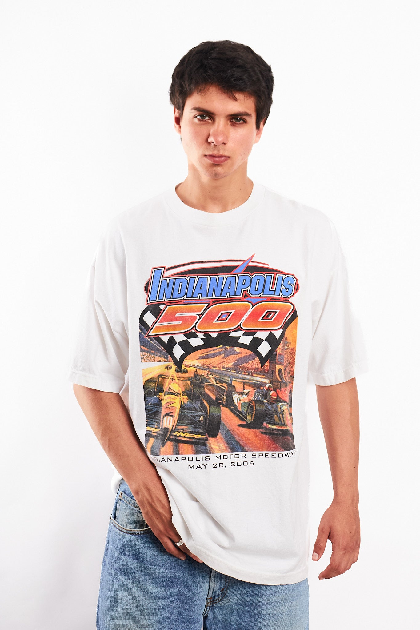 2006 Vintage Nascar Indianapolis 500 Tee (XL)