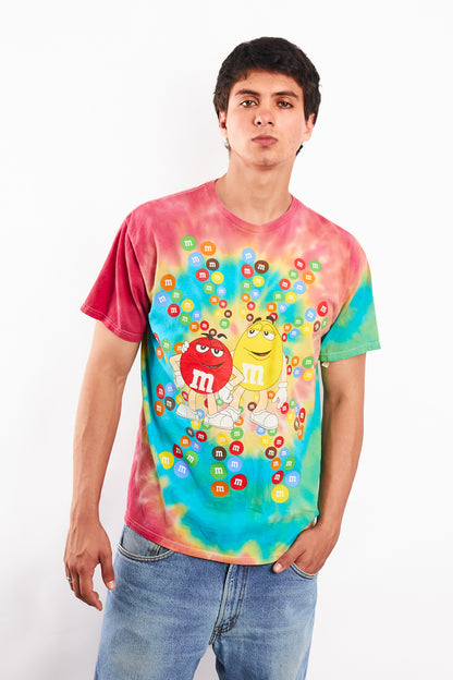 Vintage Nascar M&M's Tie Dye Tee (M)