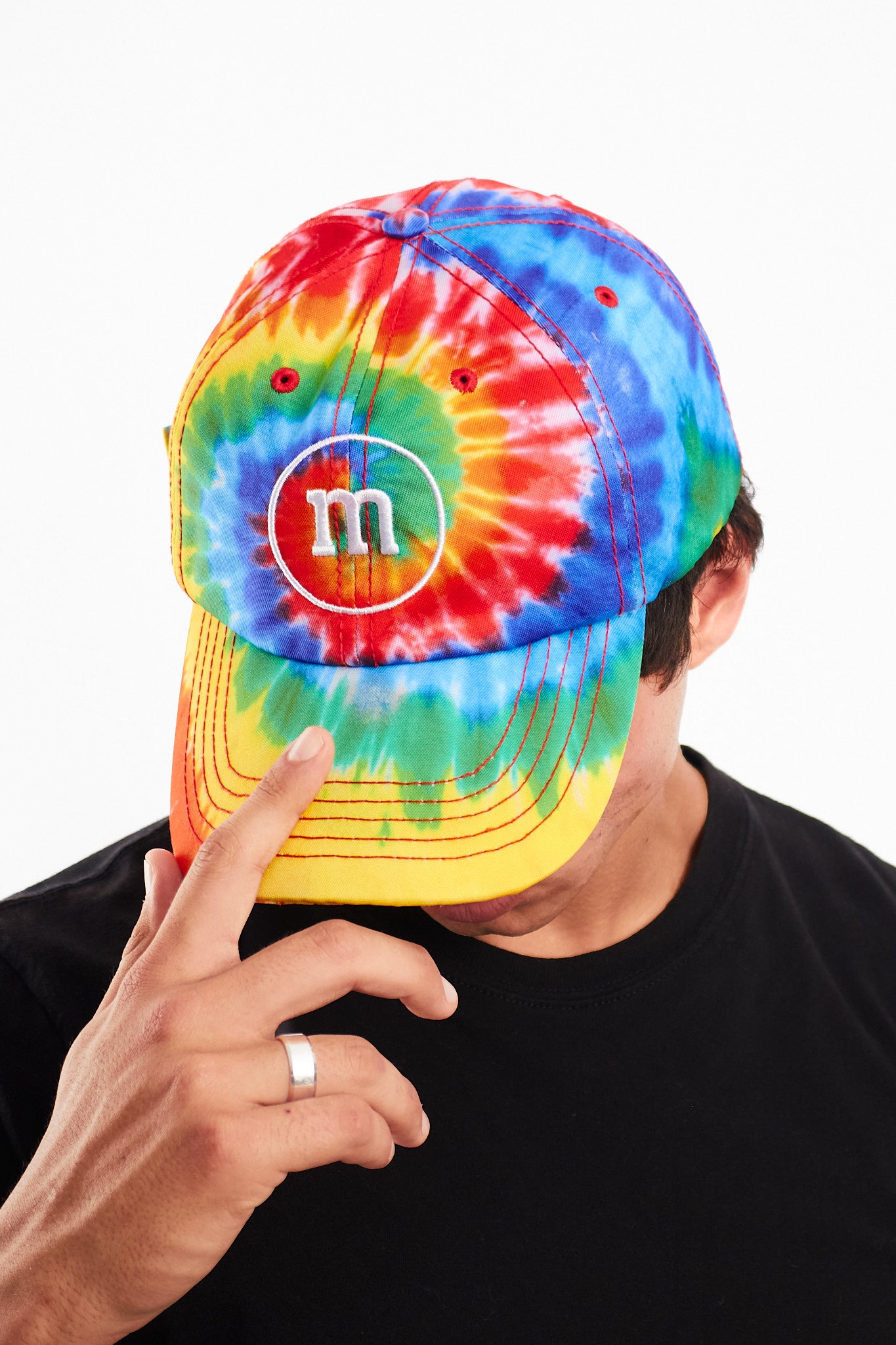Vintage Nascar M&M's Tie Dye Cap