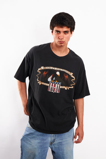 2004 Vintage Harley Davidson Boston Tee (XL)