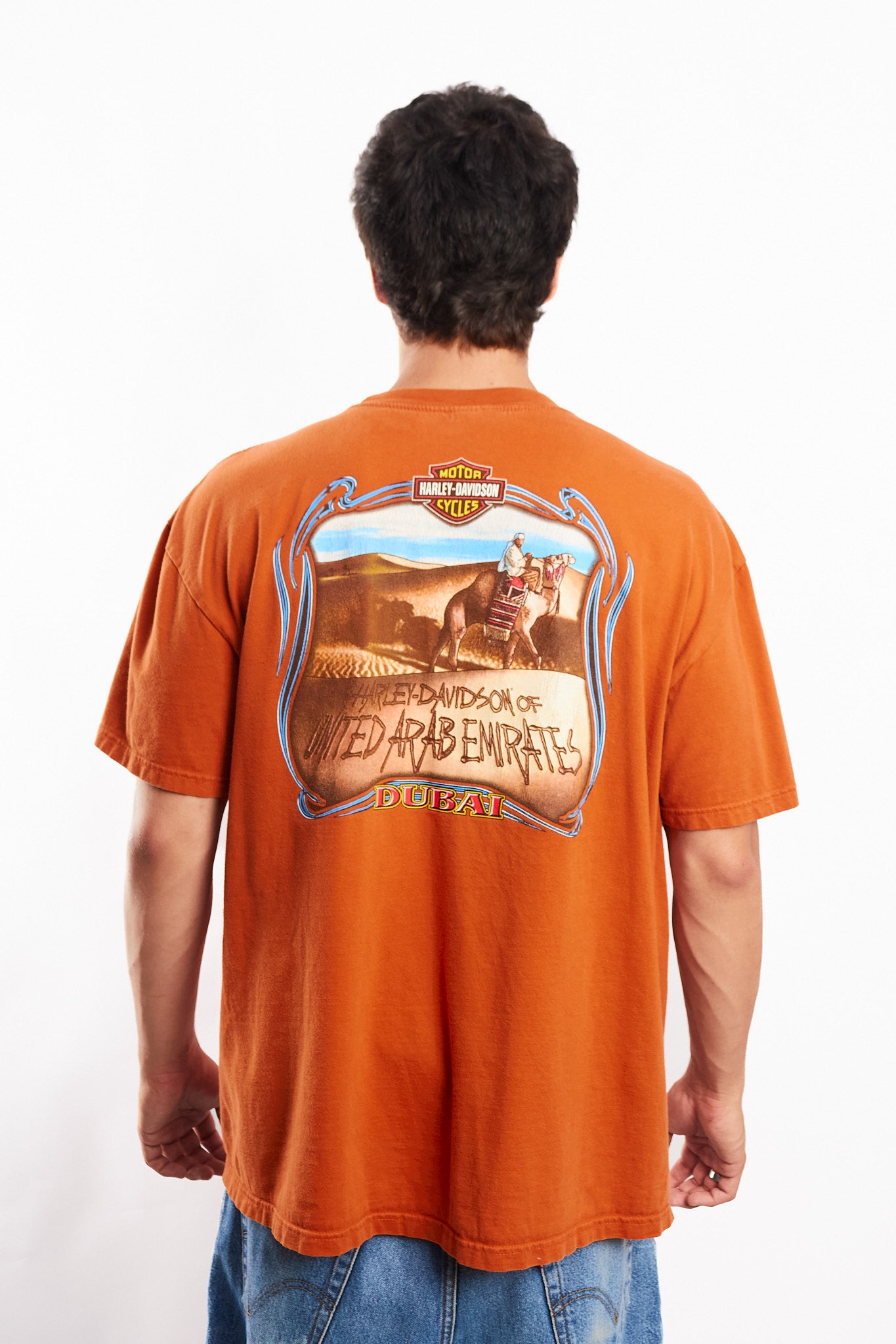 2008 Vintage Harley Davidson Dubai Arab Tee (L/XL)