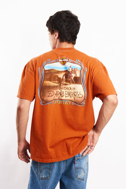 2008 Vintage Harley Davidson Dubai Arab Tee (L/XL)