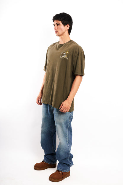 2017 Harley Davidson Olive Green Bourbon Bar Tee (L/XL)