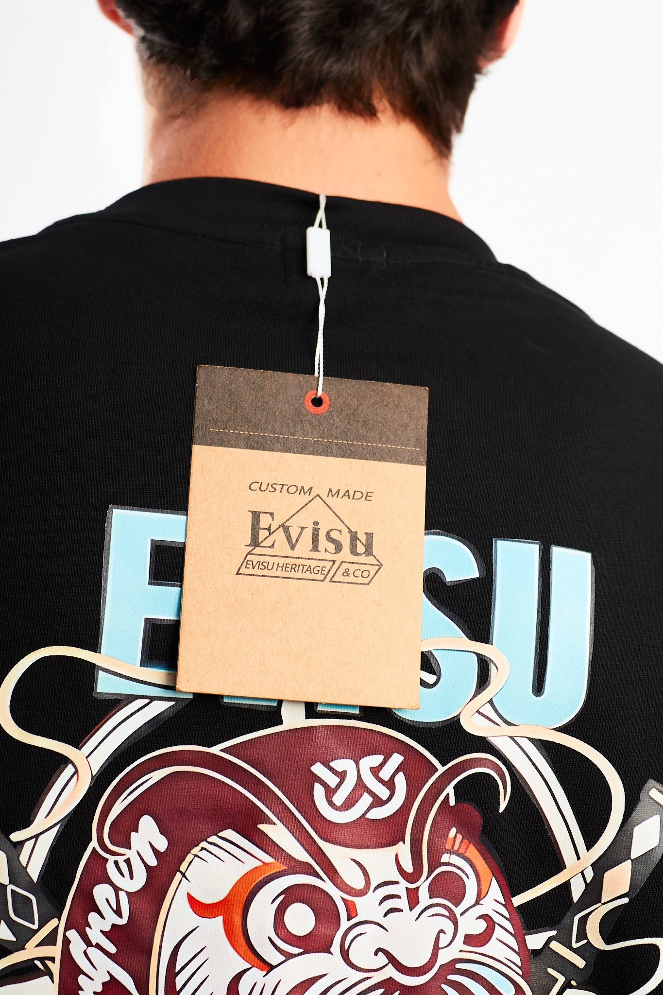 2023 Evisu Ninja Daruma Graphic Tee (L)