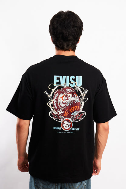 2023 Evisu Ninja Daruma Graphic Tee (L)
