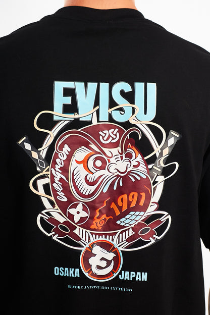 2023 Evisu Ninja Daruma Graphic Tee (L)