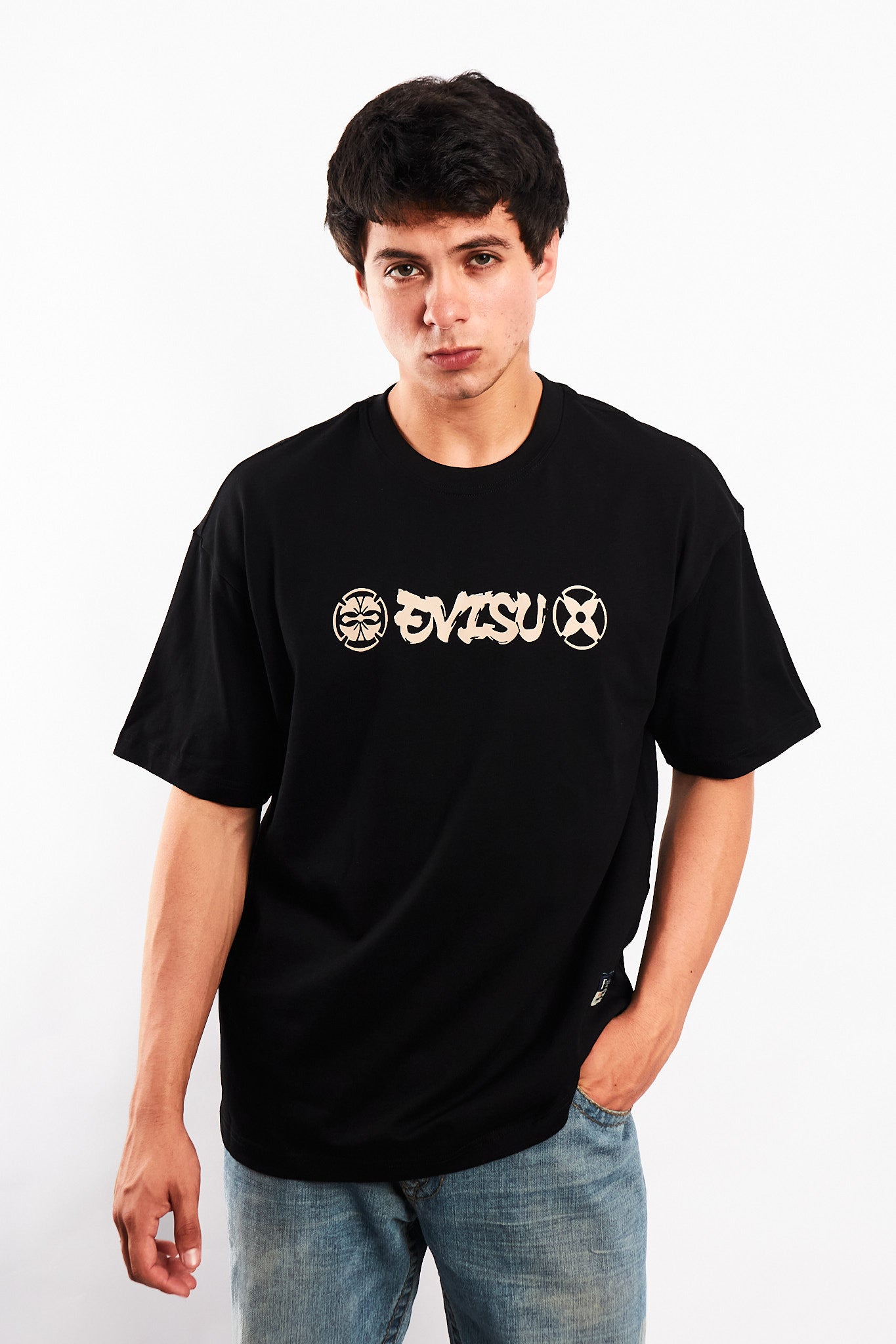 2023 Evisu Ninja Daruma Graphic Tee (L)