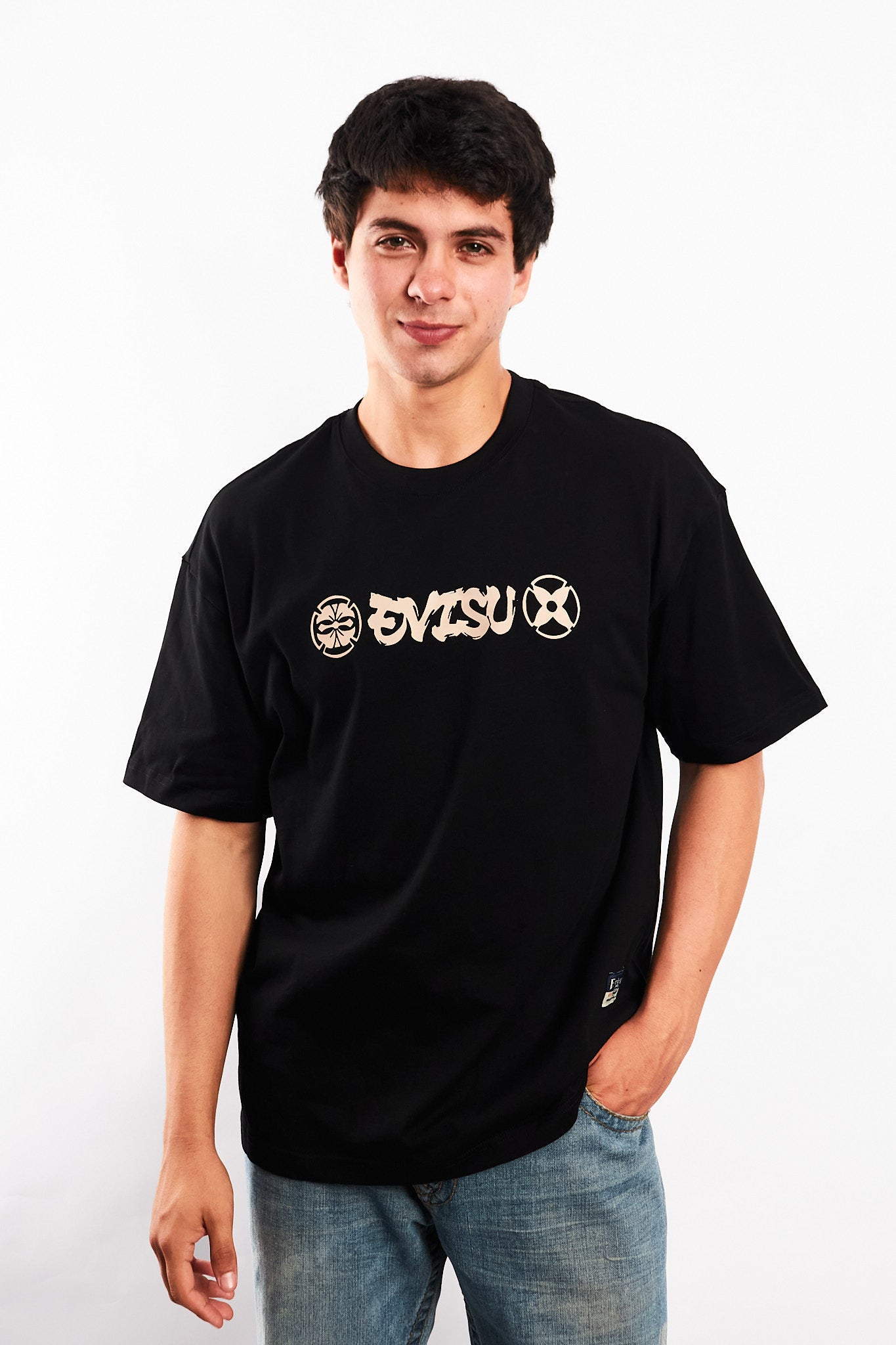 2023 Evisu Ninja Daruma Graphic Tee (L)
