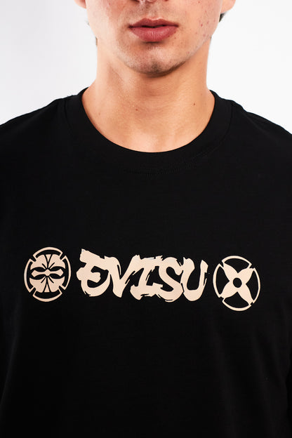 2023 Evisu Ninja Daruma Graphic Tee (L)