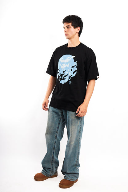 2024 Bape Flame Ape Head Tee (L/XL)