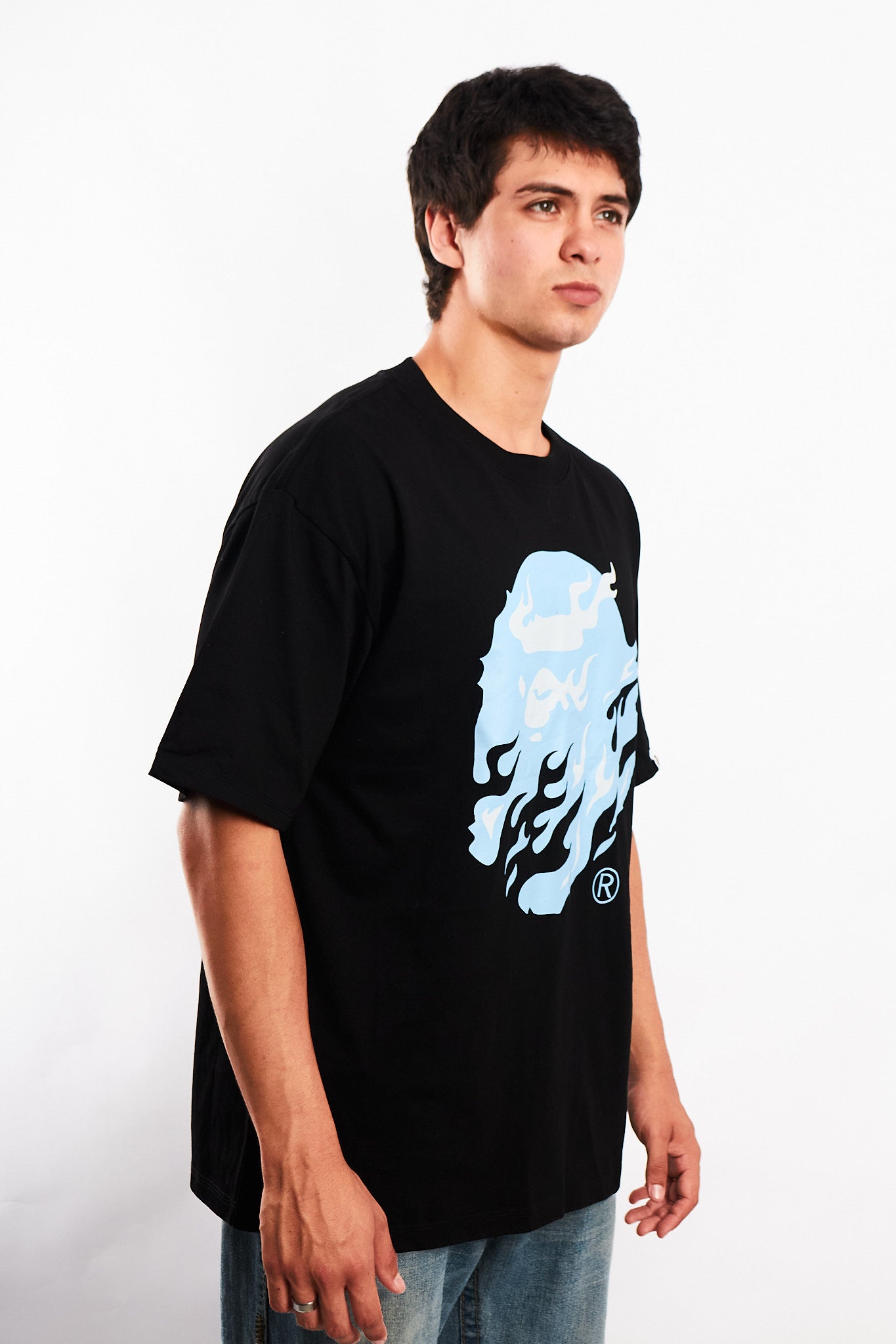 2024 Bape Flame Ape Head Tee (L/XL)