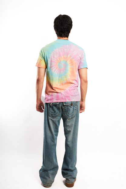 1995 Vintage Liquid Blue Grateful Dead Dancing Bears Tie Dye T-shirt (M)