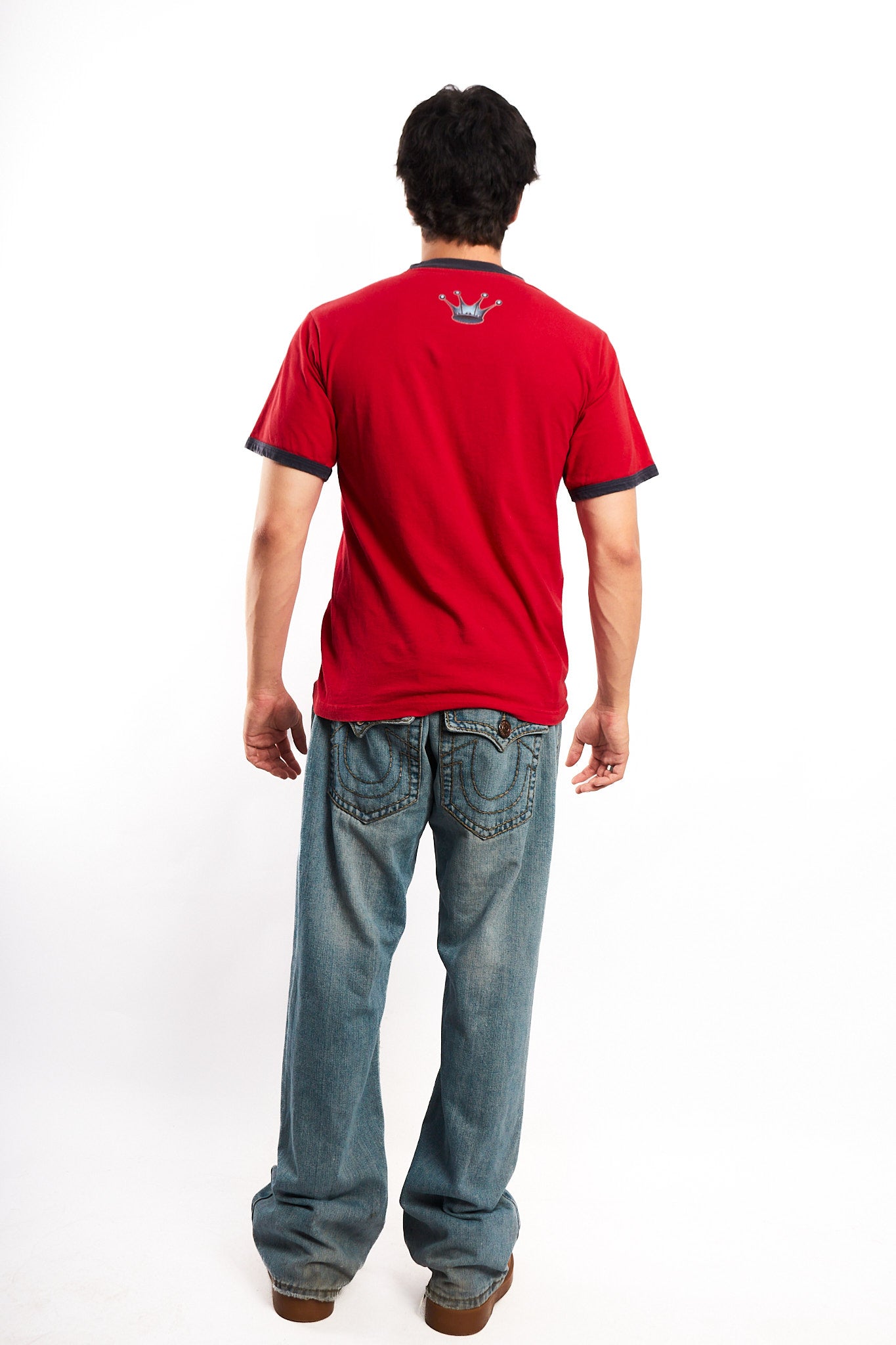 Y2K Vintage JNCO Crown Logo Graphic T-shirt (M)