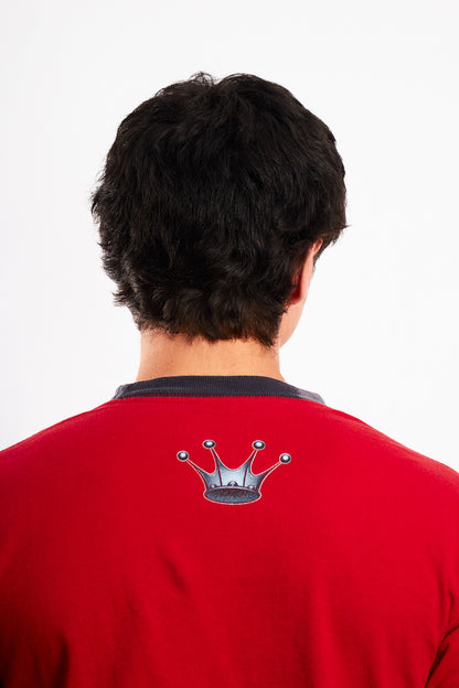 Y2K Vintage JNCO Crown Logo Graphic T-shirt (M)