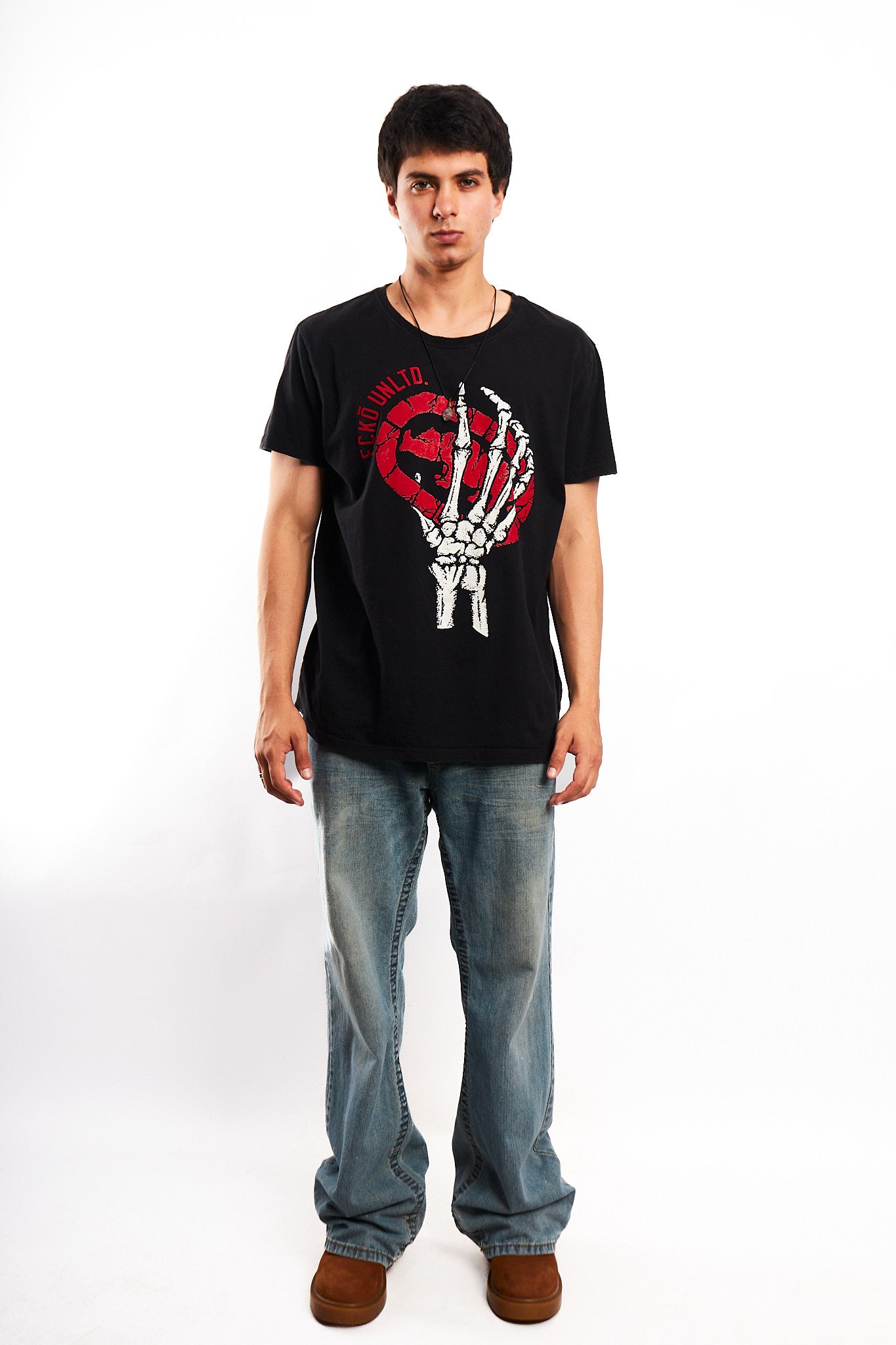 2000 Vintage Ecko Skull Tee (M/L)