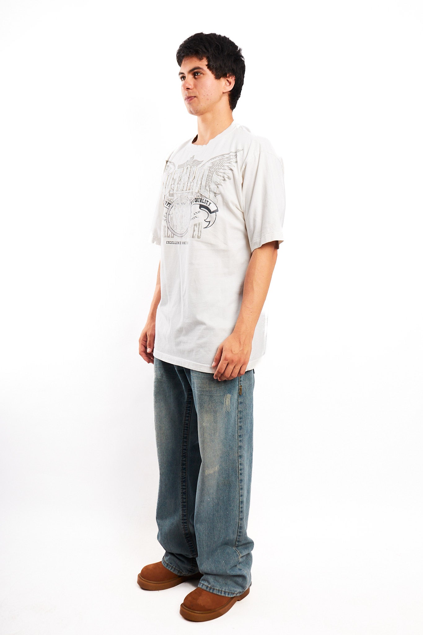 2000 Vintage Southpole Embroidered Wings Tee (L/XL)