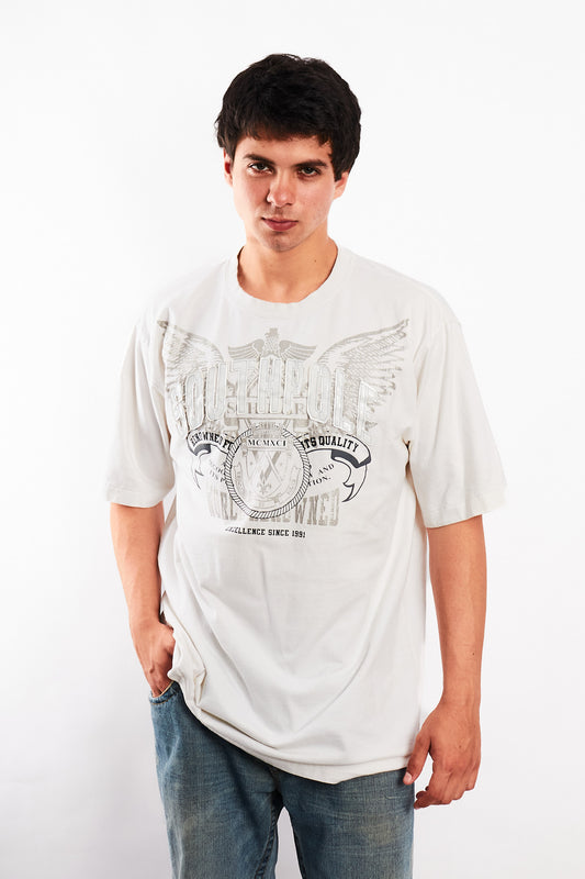 2000 Vintage Southpole Embroidered Wings Tee (L/XL)