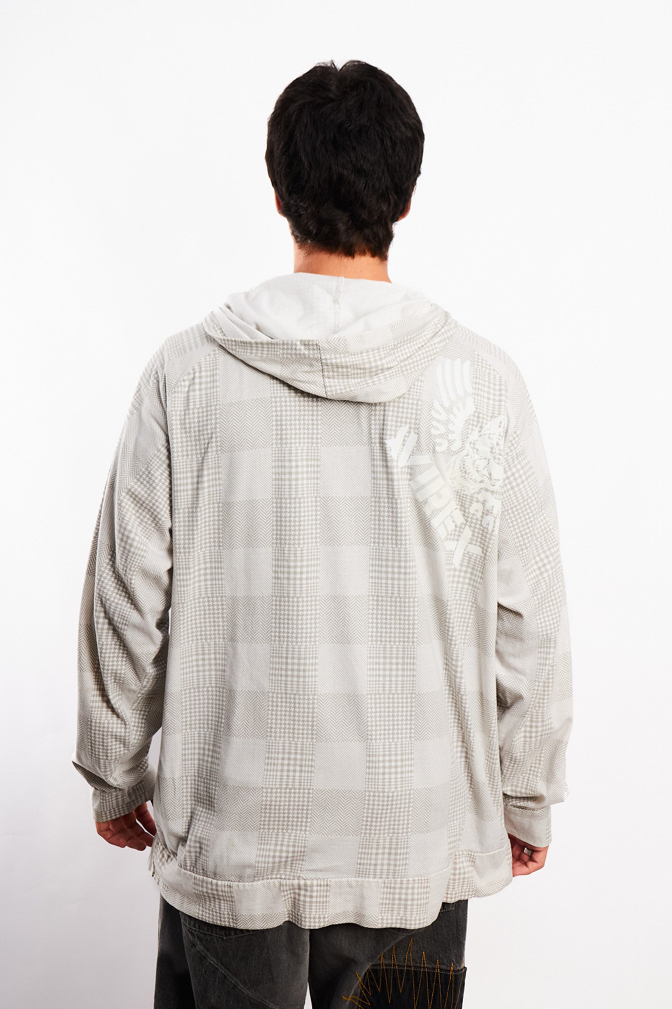 Vintage Y2K Avirex Plaid Full Zip Jacket (L/XL)